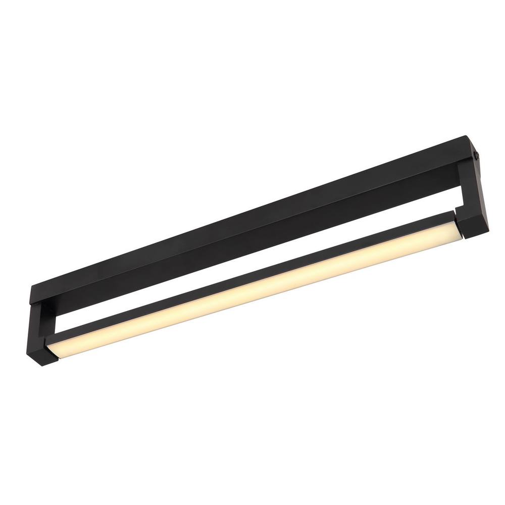 Netlighting Susi Integrated LED Wall Lamp Matt Black IP44 LED 3000K
