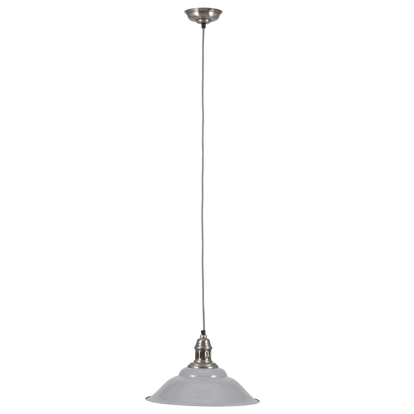 Grey Metal Pendant