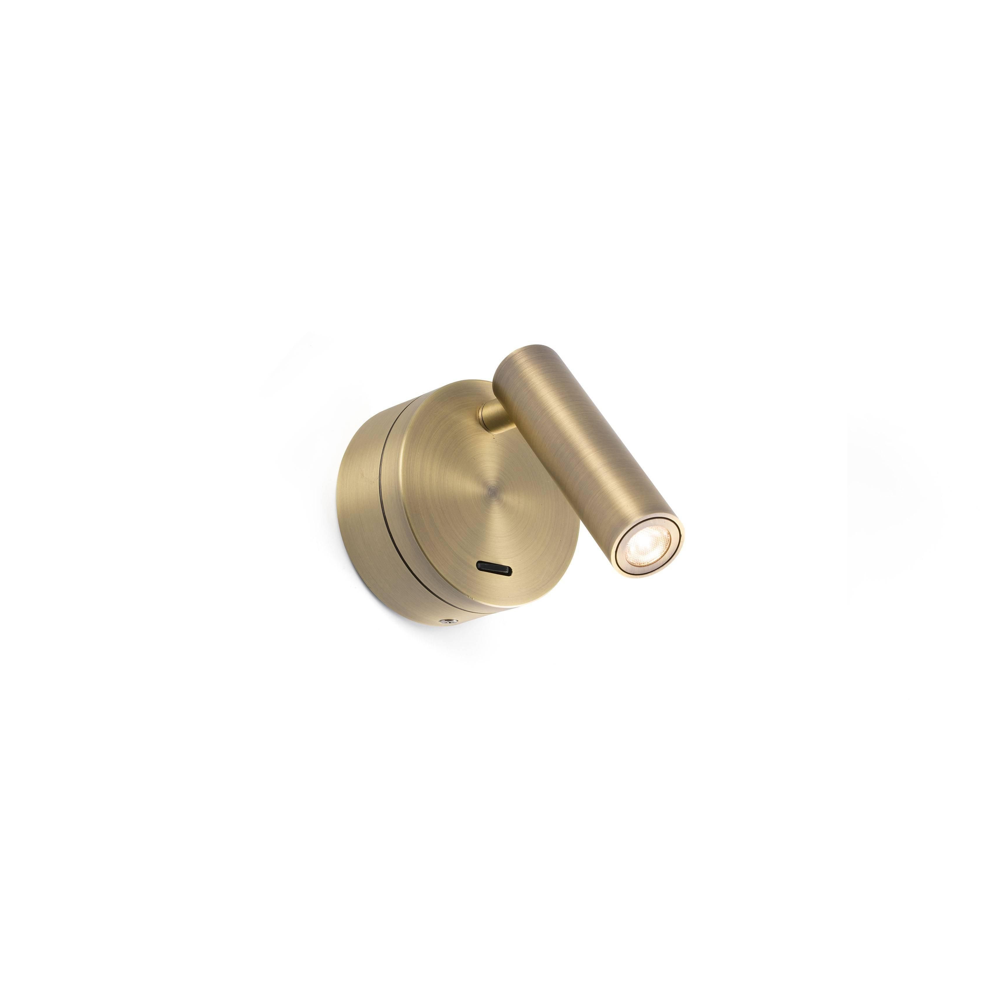 Netlighting Boc Led Bronze Reading Light 3W 3000K