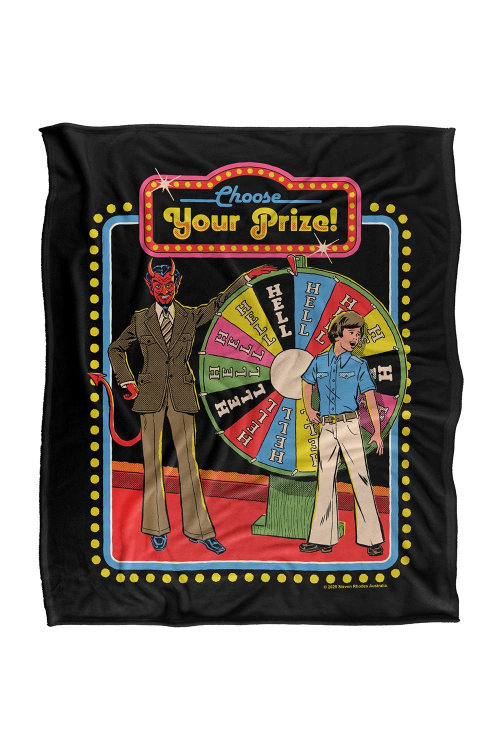 Steven Rhodes Choose Your Prize Silky Touch Super Soft Throw Blanket