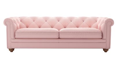 Patrick 3 Seat Sofabed in Rhubarb Smart Cotton - sofa.com