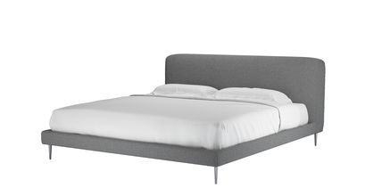 Lucy Super King Bed in Harbour Grey Whitstable - sofa.com