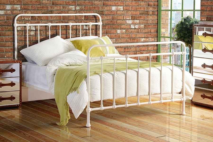 ISOBEL Victorian Dorm Style Cream  Bed