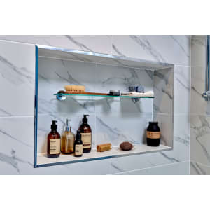 Concept Recessed Bathroom Storage Unit - 500 x 800 x 180mm