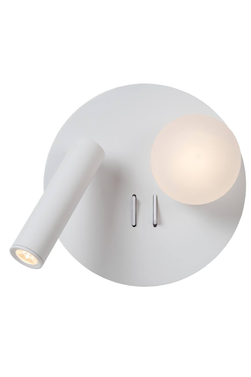 Netlighting Lucide MATIZ Bedside lamp LED 1x3 7W 3000K USB charging point White