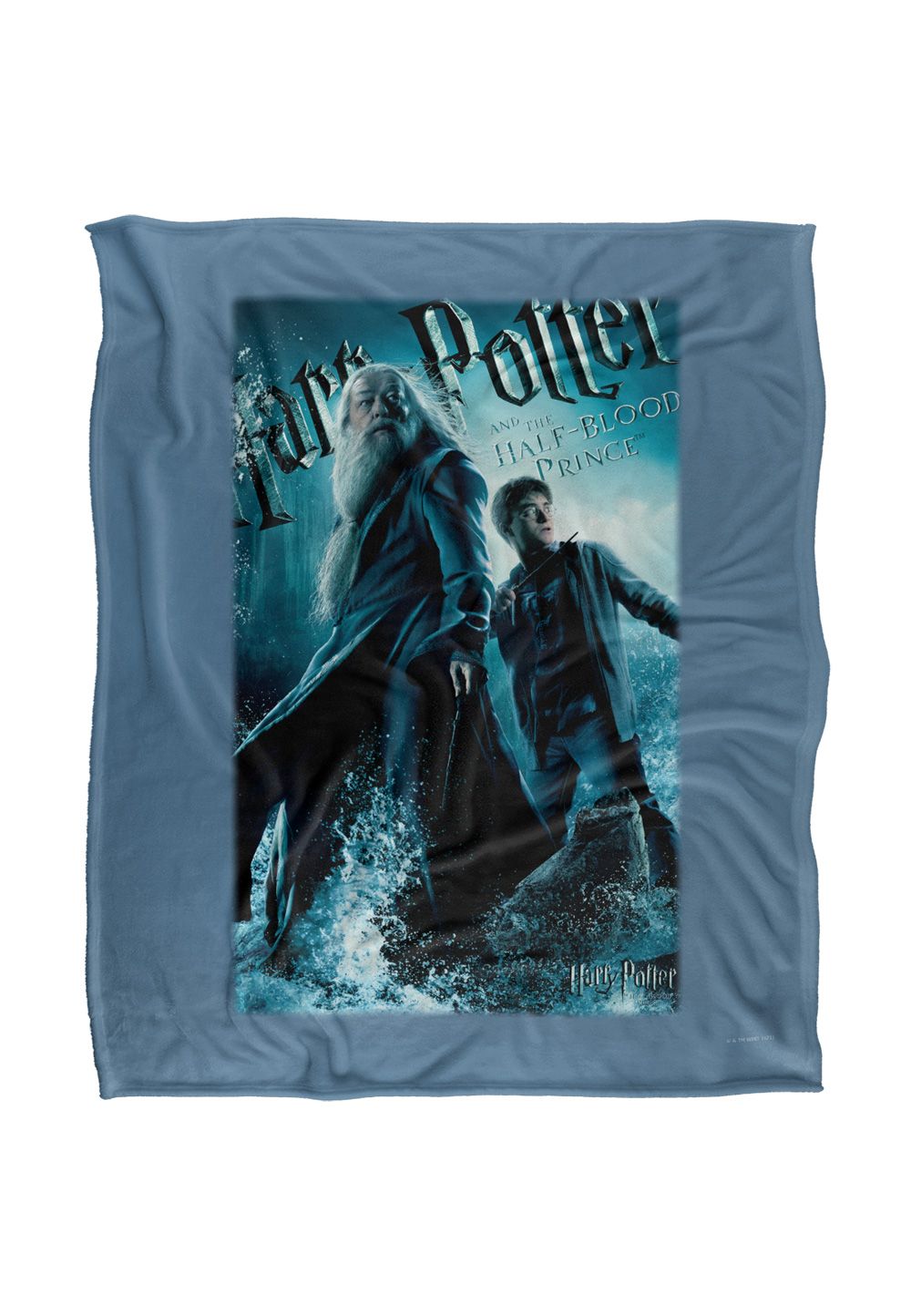 Harry Potter Half Blood Prince Poster Officially Licensed Silky Touch Super Soft Throw Blanket 152x127 cm in White