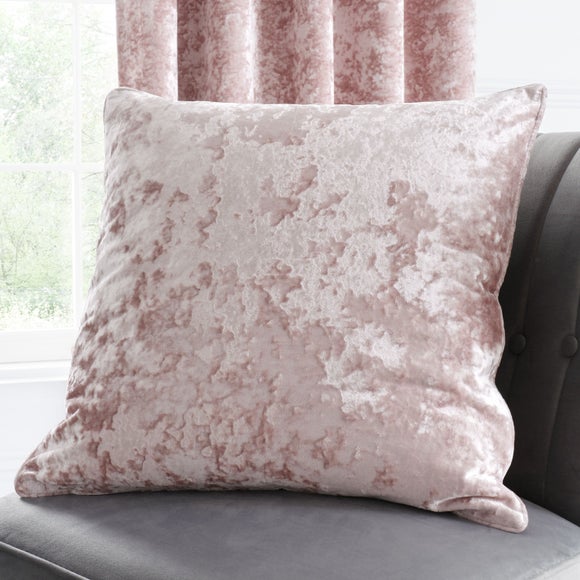 Catherine Lansfield Crushed Velvet Square Cushion