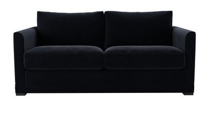 Aissa 2.5 Seat Sofabed in Pitch Smart Cotton - sofa.com