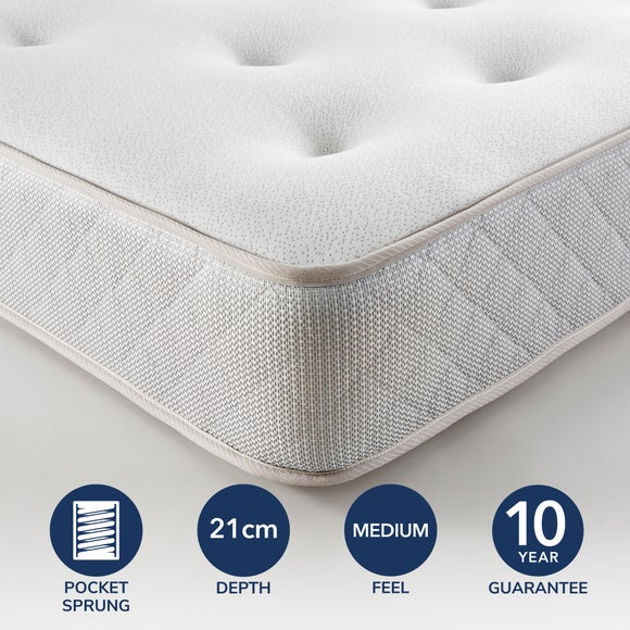 Fogarty Just Right Memory Foam 1000 Pocket Sprung Hybrid Mattress