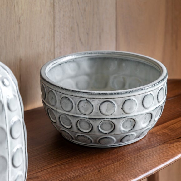 Cedar & Sage Kusama Dotted Ceramic Bowl