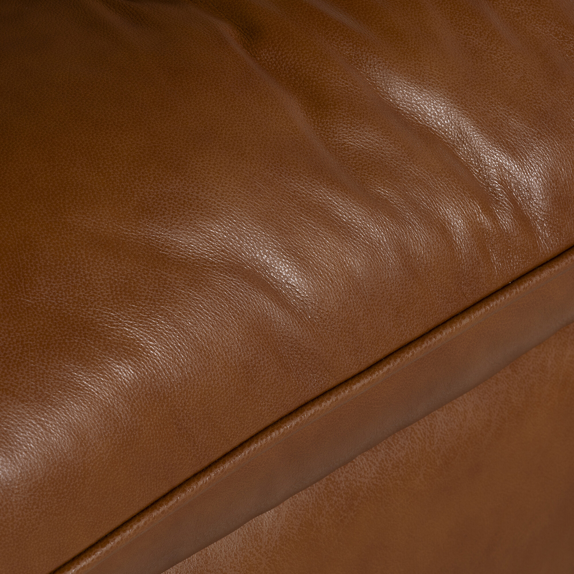 Pelle 2.5 Seater Sofa, Brown Leather | Barker & Stonehouse 6