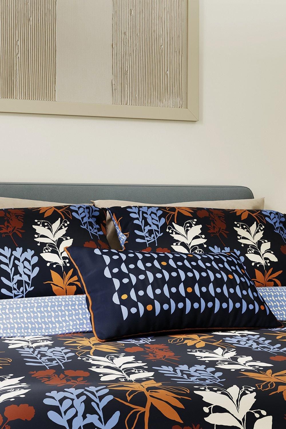 Helena Springfield 'Frey' Cotton Duvet Cover Set in Blue 2