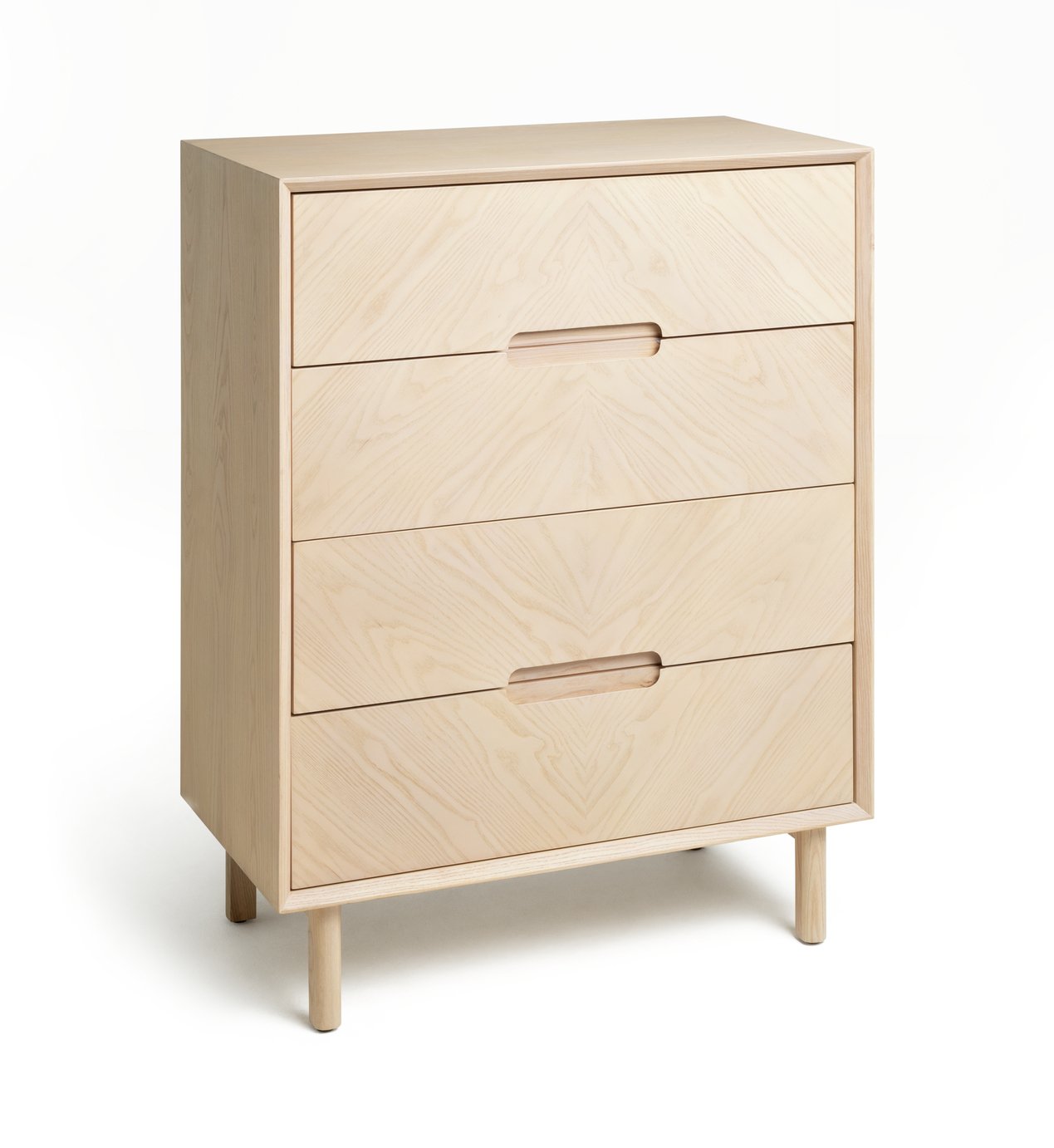 Habitat Halden Skandi 4 Drawer Chest - Natural