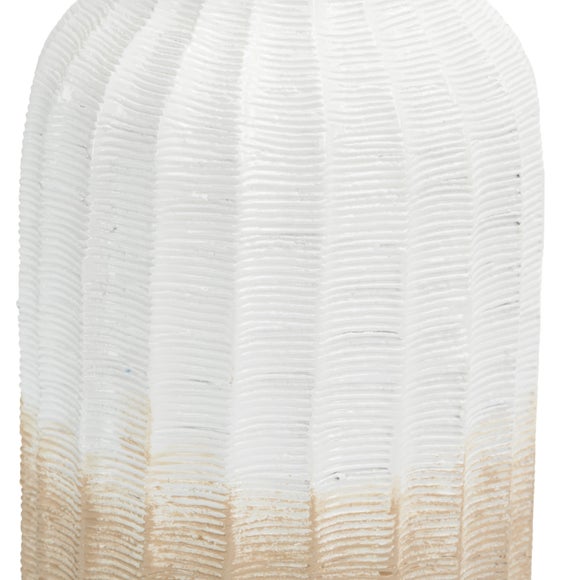 Amalia Ombre Textured Stoneware Vase 4