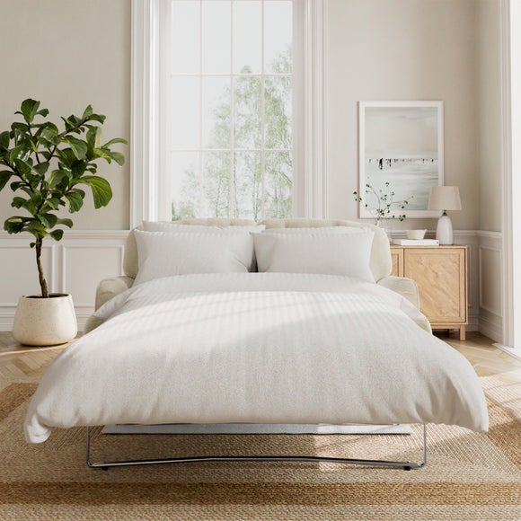 Martha Chunky Chenille 2 Seater Double Sofa Bed