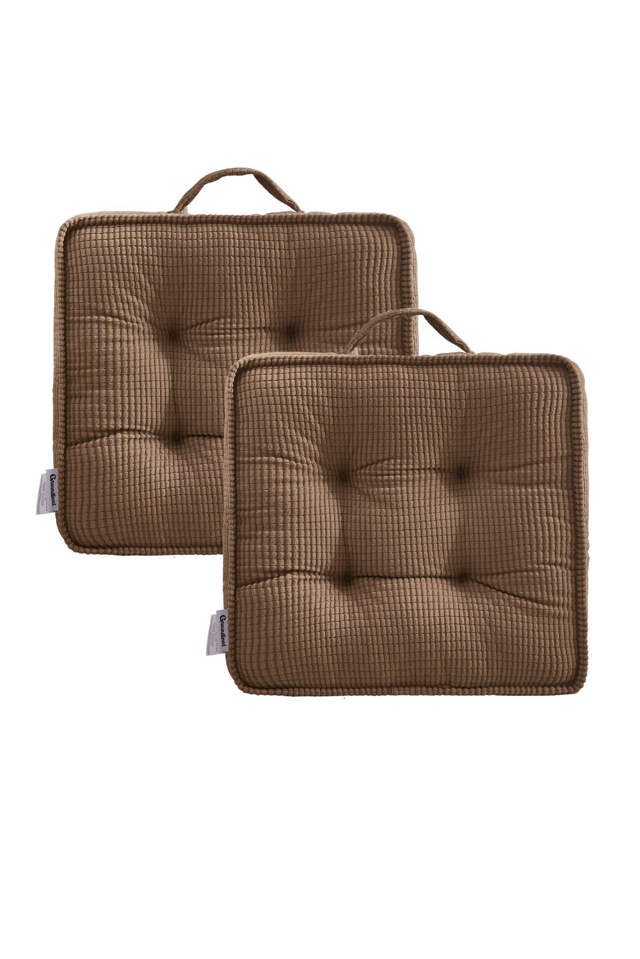 Ezysleep Outdoor / Indoor Set of 2 Seat Cushions in Light Brown