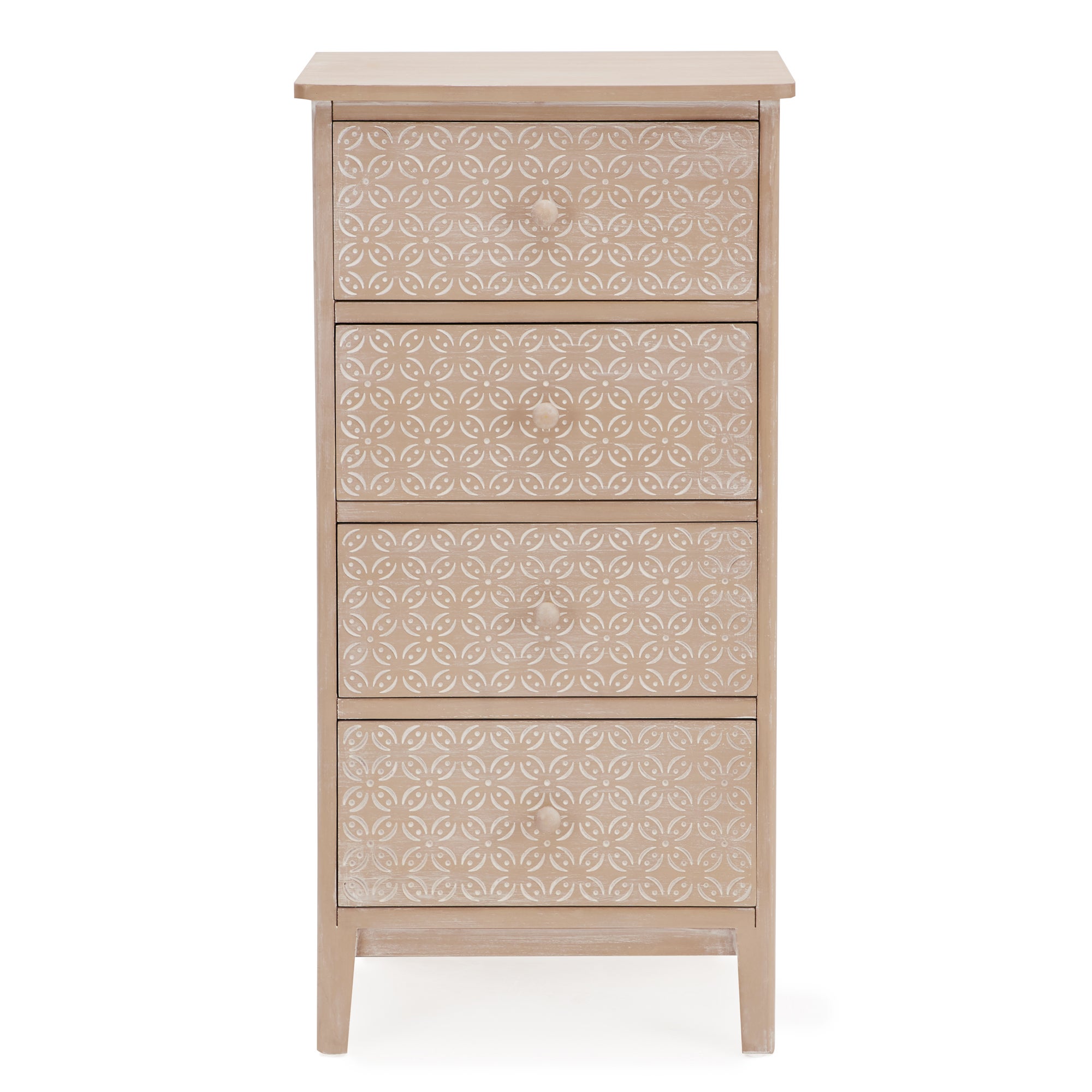Ivy Tall Chest of Drawers Natural