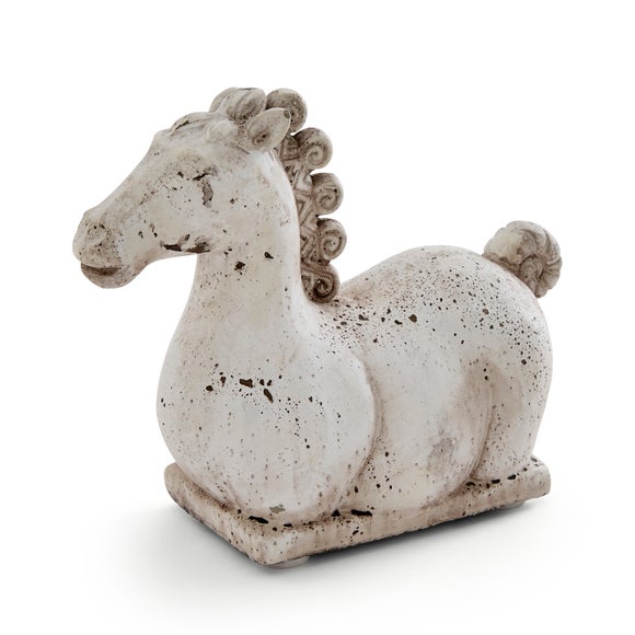 Concrete Horse Ornament 3
