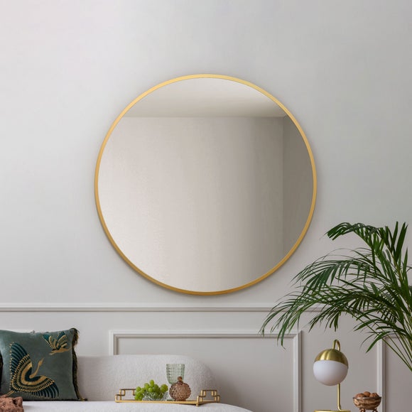 Fenestra Round Wall Mirror