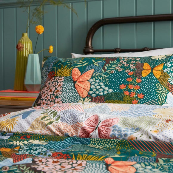 furn. Forage Reversible Duvet Cover and Pillowcase Set 2
