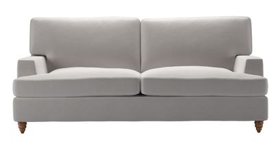 Isla 2.5 Seat Sofabed in Dove Smart Velvet - sofa.com