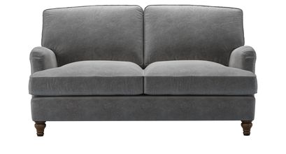 Bluebell 2 Seat Sofabed in Earl Grey Smart Velvet - sofa.com