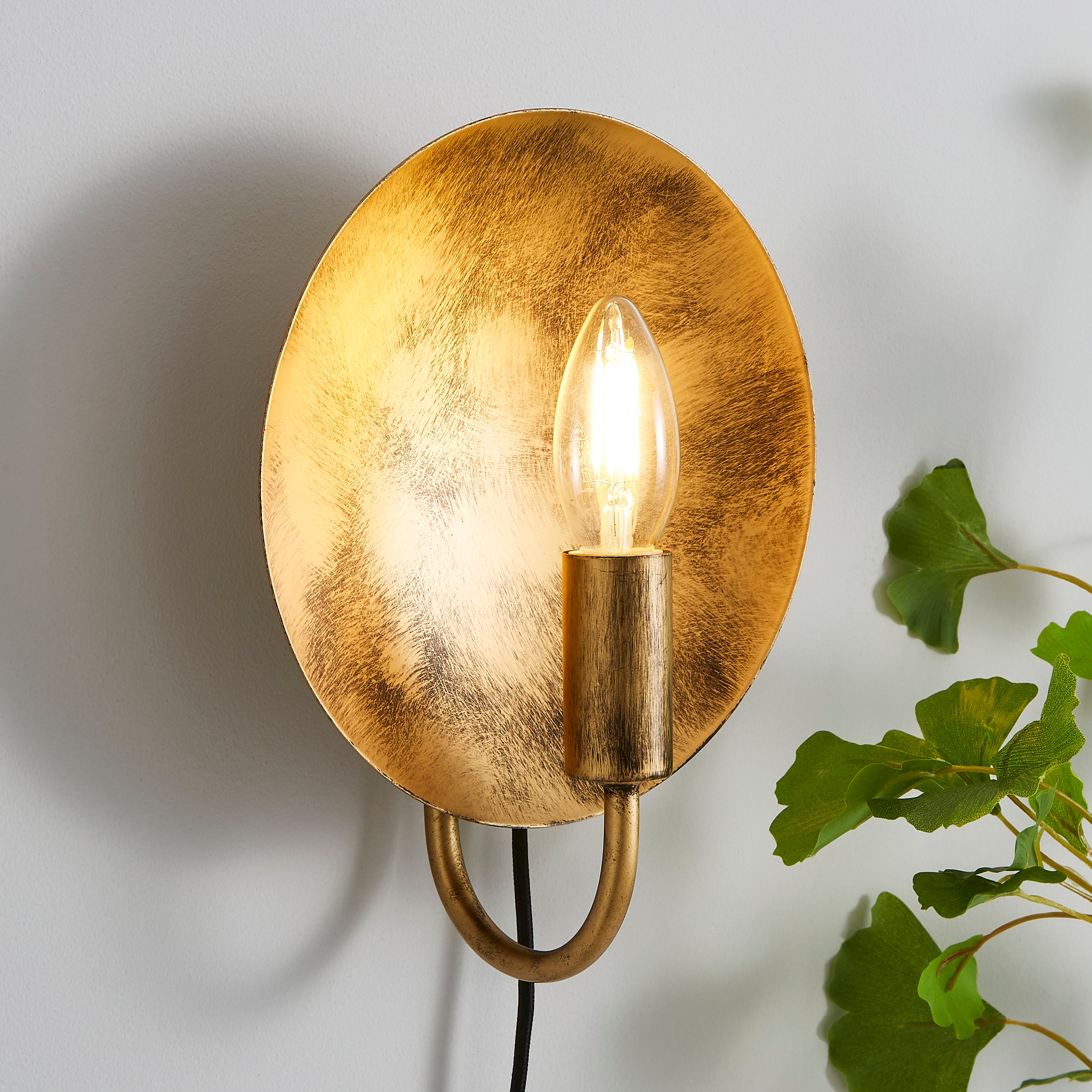 Reflect Plug In Wall Light
