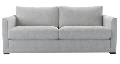 Aissa 3 Seat Sofa Bed in Koala Chelsea Linen - sofa.com