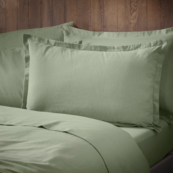Soft & Cosy Luxury 100% Brushed Cotton Oxford Pillowcase