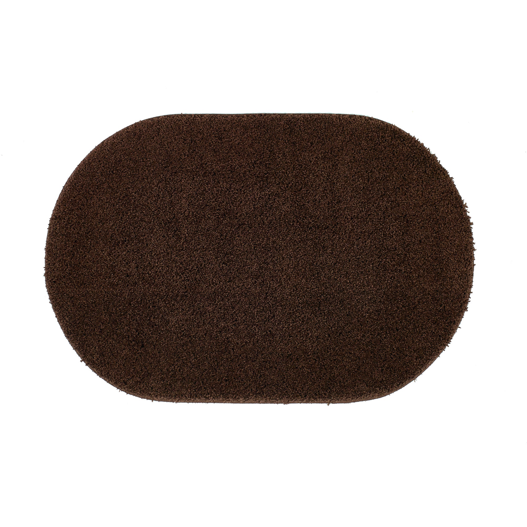 Marvel Shaggy Lozenge Rug Brown