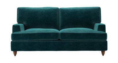 Isla 2 Seat Sofabed in Jade Smart Velvet - sofa.com
