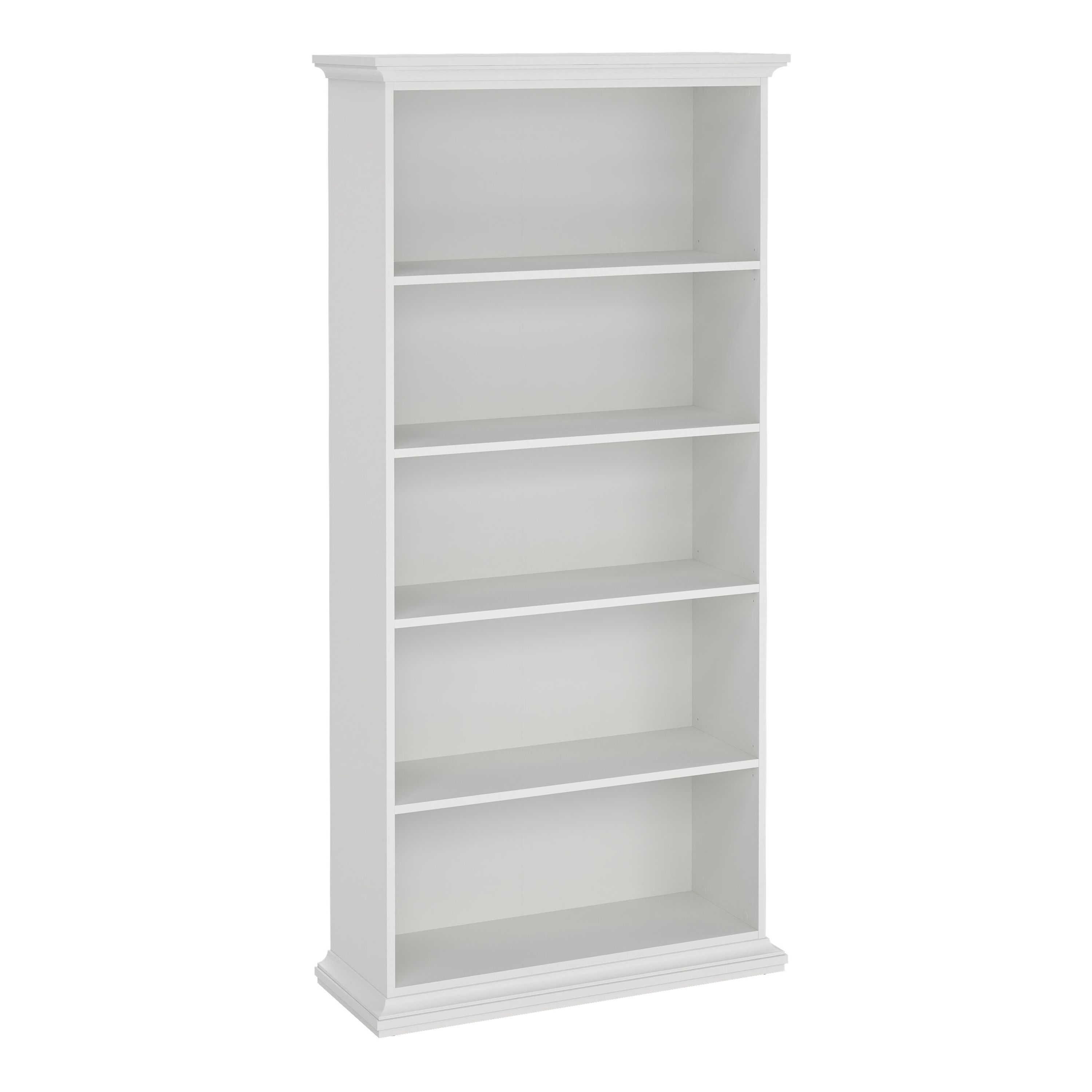 Furniture To Go Paris Tall Bookcase in White