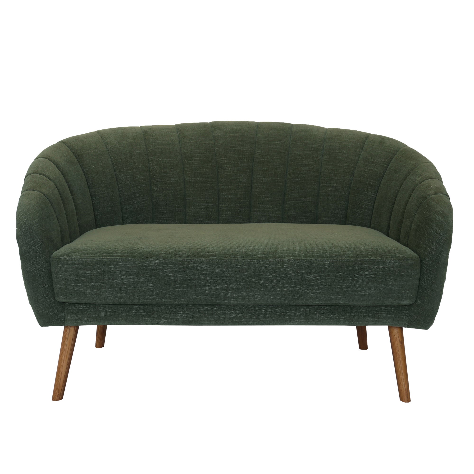 Romilly Chenille 2 Seater Sofa - Bottle Green Green