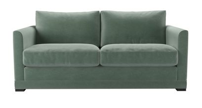 Aissa 2.5 Seat Sofa Bed in Sage Smart Velvet - sofa.com