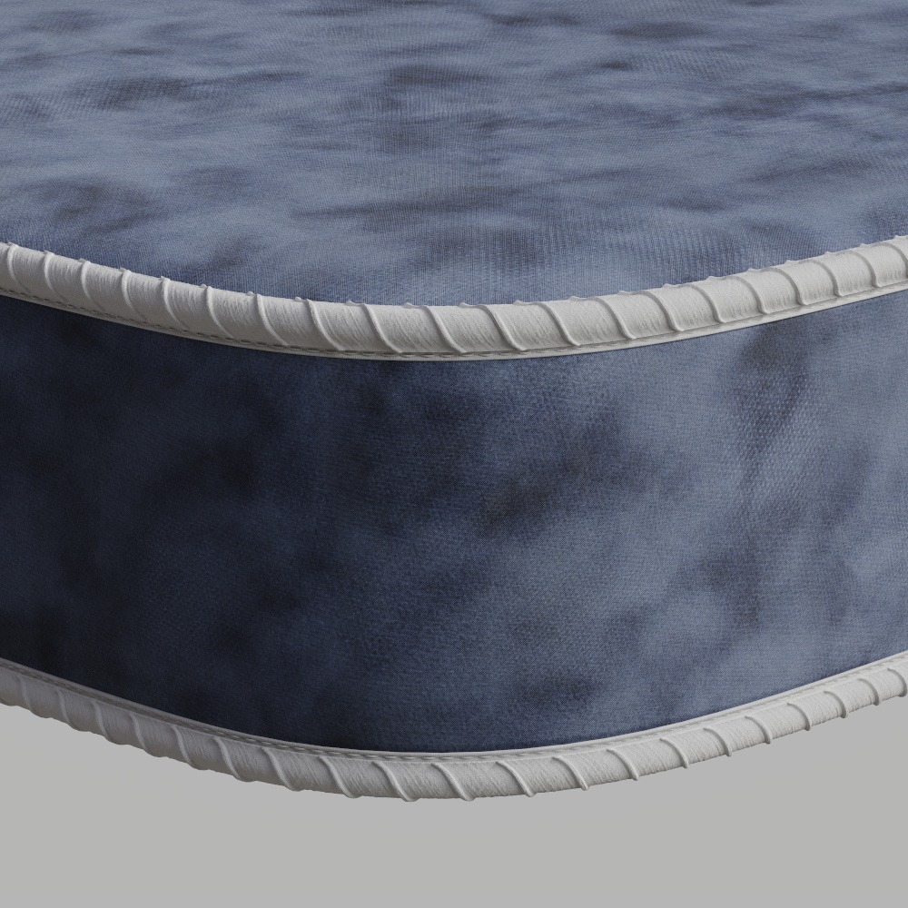 Montana - King Size - Open Coil Spring Water-Resistant Contract Mattress with Crib 5 Certification - Fabric - 5ft