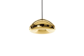 Tom Dixon Void 1 Light Pendant in Brass - sofa.com