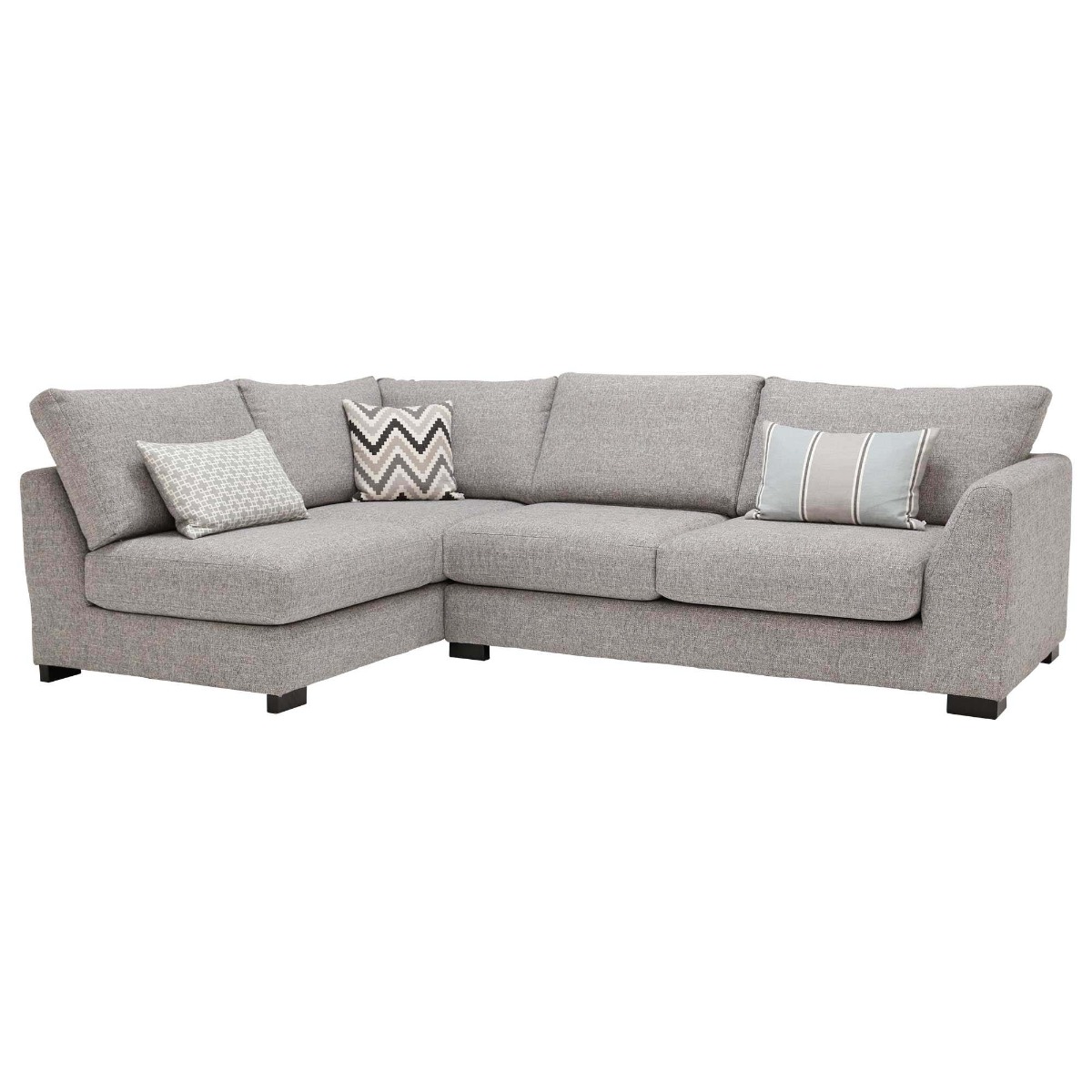 Milford Left Hand Facing Corner Group Vegas Zinc - Barker & Stonehouse