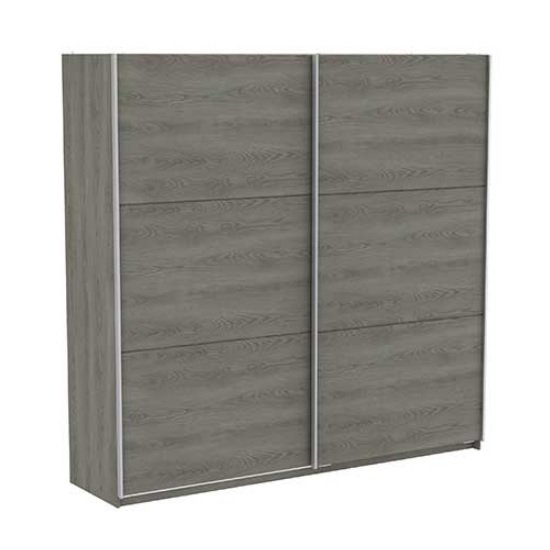Selsey Sliding Wardrobe Extra Large In Hudson Oak With 2 Doors