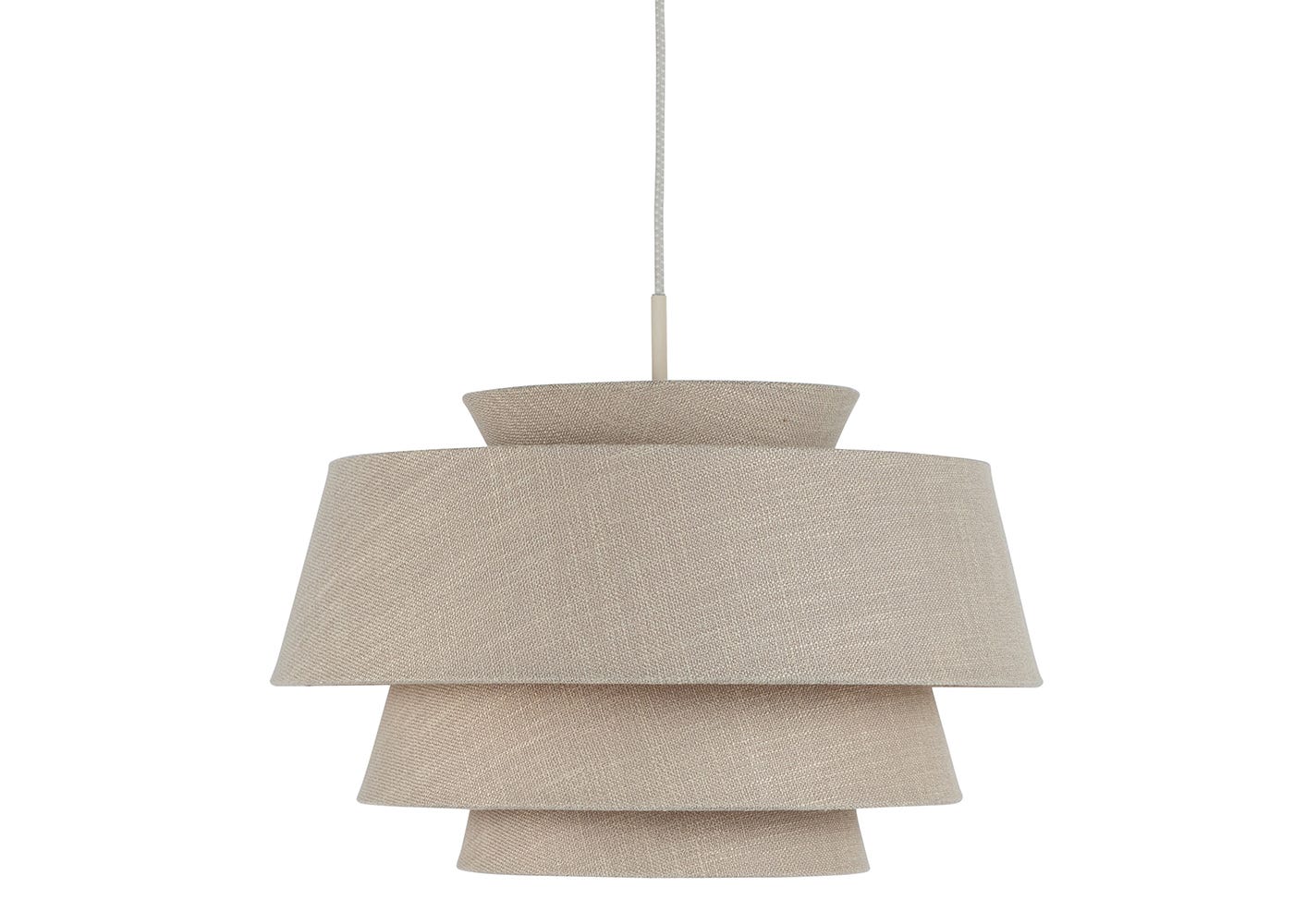 Heal's Tessuto 3 Tiered Pendant Light
