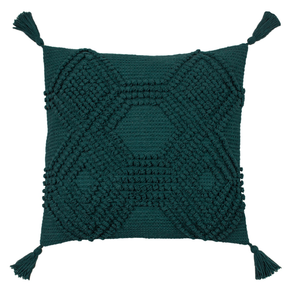 Knotted Teal Cushion