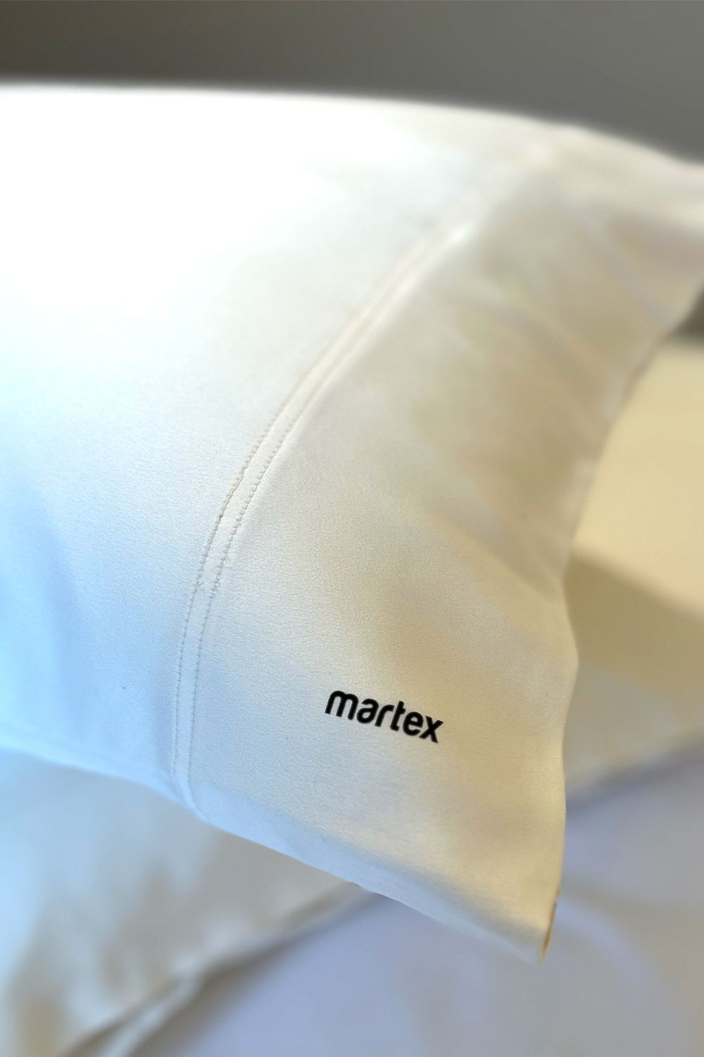 Martex Satin Travel Pillowcase Pair in Ivory