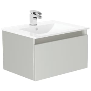 Newland Pearl Basin Unit Single Drawer Suspended - 600mm