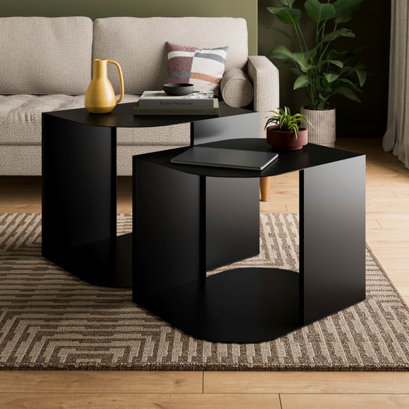 Edwin Metal Nesting Coffee Tables