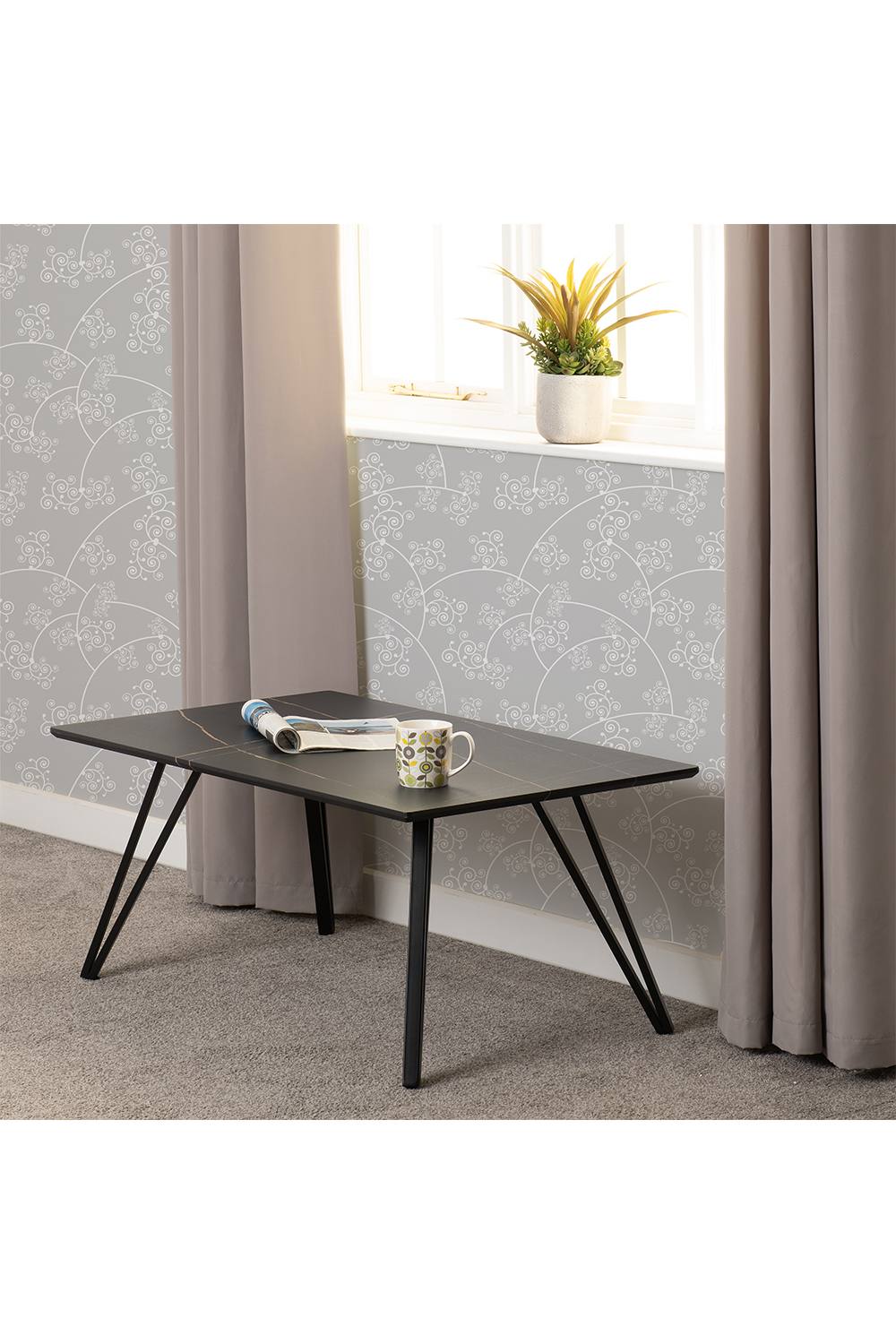 Seconique Marlow Coffee Table in Black