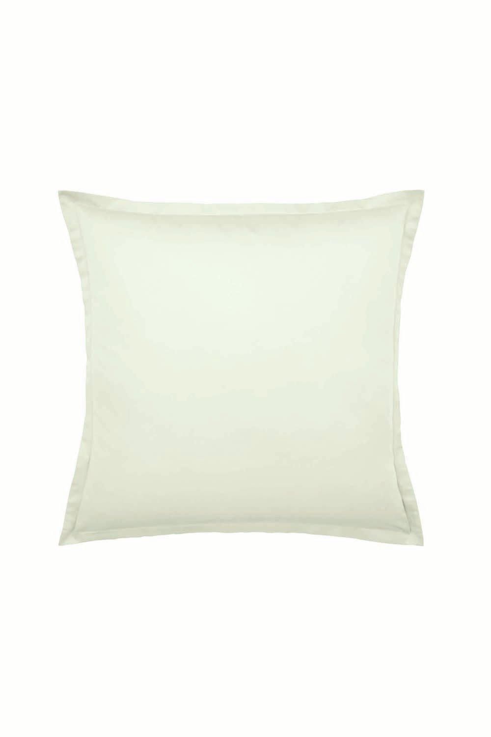 Murmur ' 500TC Plain Dye' Square Pillowcase in Green