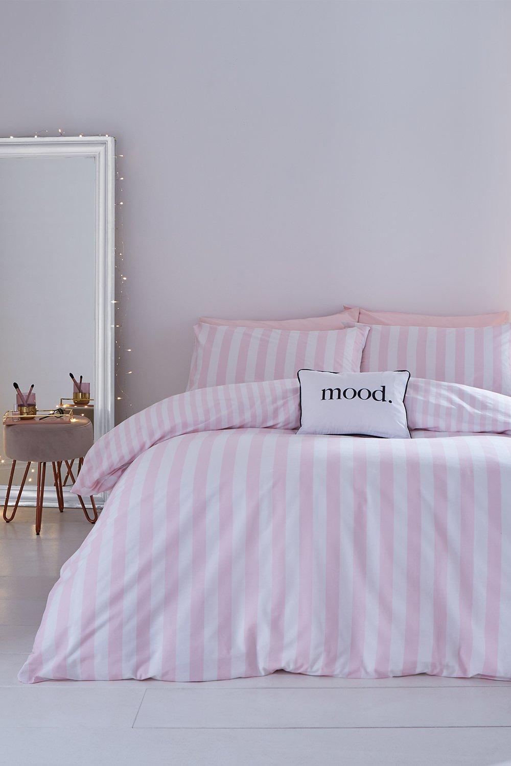 Stripe Tease Double Duvet Set
