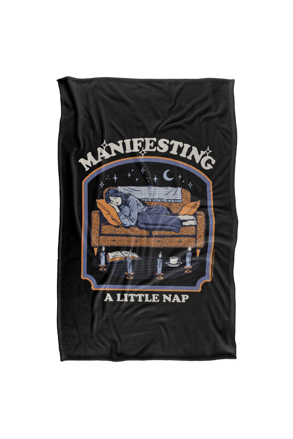 Steven Rhodes Manafestinga Nap Silky Touch Super Soft Throw Blanket