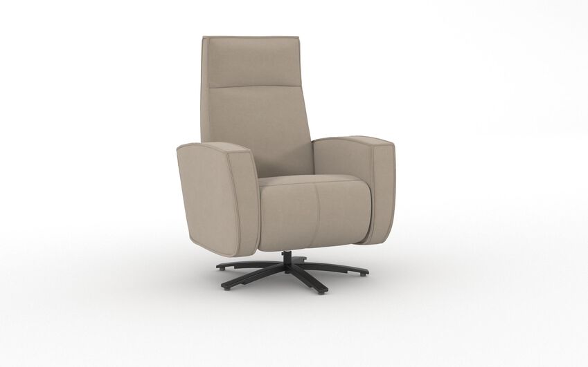 Brown Fabric Ardwell Swivel Chair