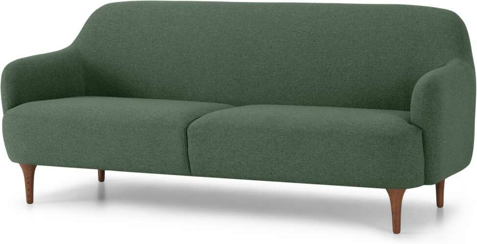 Lupo 3 Seater Sofa Darby Green