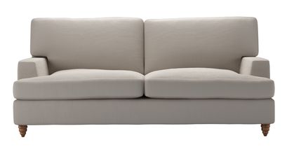 Isla 2.5 Seat Sofabed in Stone Brushed Linen Cotton - sofa.com